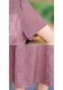 Elegant 2026 Summer Slim-Fit Mid-Length Lace-Up Dress
