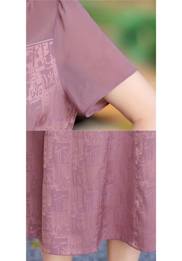 Elegant 2026 Summer Slim-Fit Mid-Length Lace-Up Dress