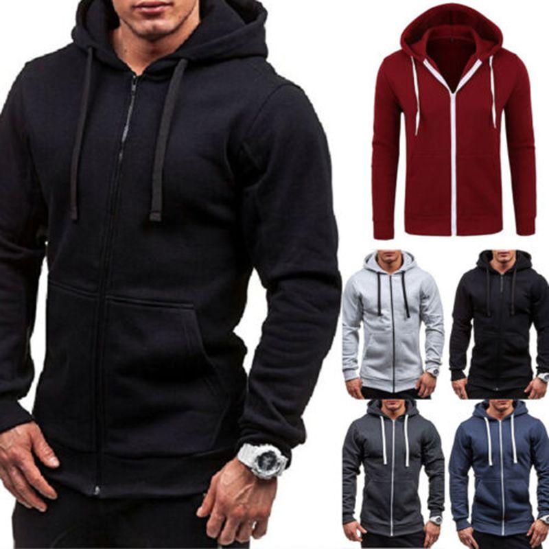 Men's Outwear Winter Hoodies Comfortable Warm Jumper Coat With Soft Material