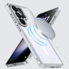 Transparent Magnetic Shockproof Case For Samsung Galaxy S26 Ultra S25 FE S24 Plus S23Ultra S22Ultra TPU Frame Acrylic Back Cover