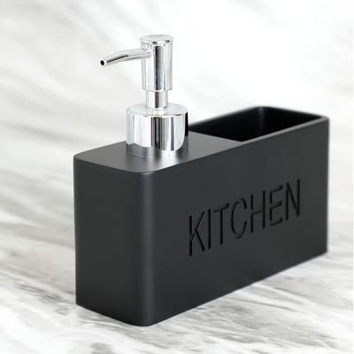 Multifunctional Kitchen Soap Dispenser with Sponge Holder Dishwashing Liquid Bottle Storage Box