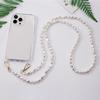 Wrist Strap LOW MOQ Custom Phone Case With Crystal Cover Accessories Long Mobile Phone Chain for iPhone 13 14 15 Pro Chain