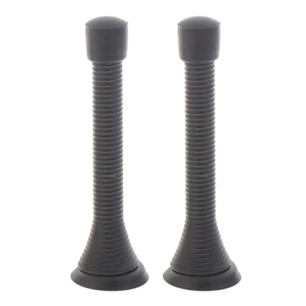 

2 шт. металлический пружинный дверной стопор с нижней пластиной, винты, ветрозащитный дверной стопор, держатель, безопасность детей, защита дверей, стен, фурнитура чёрный