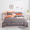Washed Cotton Bedding Four-piece Set, Quilt Cover, Bed Sheet, Dormitory Three-piece Set