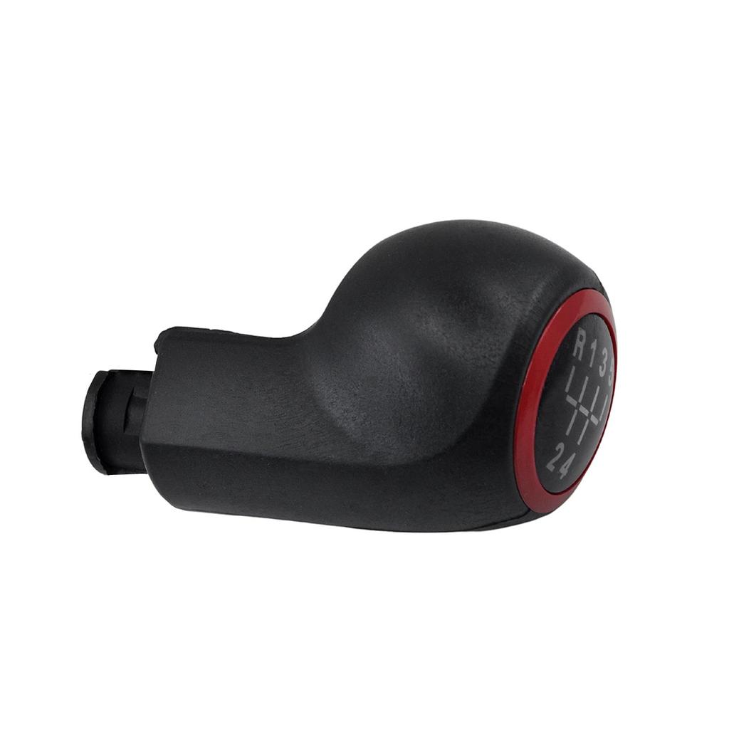 Pomo de palanca de cambios de 5 velocidades para Opel Astra H, Corsa D, Zafira B-Rojo