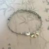 Simple Beaded Coiled Kitten Eating Fish Bracelet Cold Wind Temperament Niche Exquisite Versatile Bracelet
