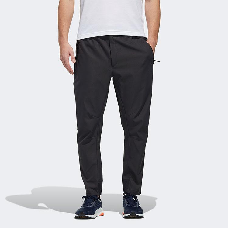 New Adidas Knitted Sweatpants Men Black FM9372