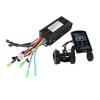 Electric Bike Controller Kit 3 Mode 26A Brushless Motor Controller with LCD Panel for 36V 500W 36V 750W 48V 500W 48V