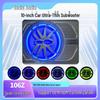 Spider 10-inch Ultra-Thin Active Car Subwoofer - Fits Under Car Seats