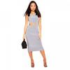 Missy Empire Womens/Ladies Cut Out Racerback Bodycon Midi Dress