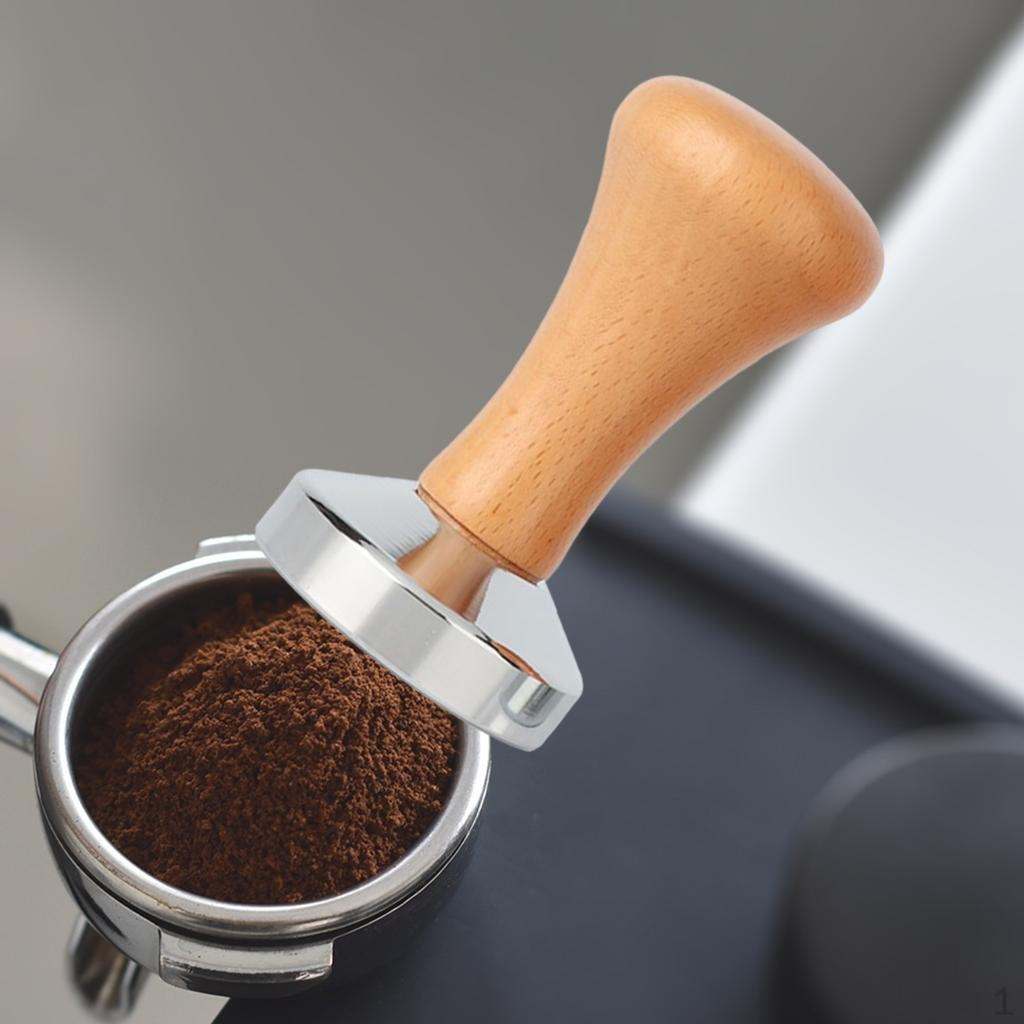 Coffee Dispenser / Leveler And Tamper, Dispensing Tool Cup Press with Flat Base