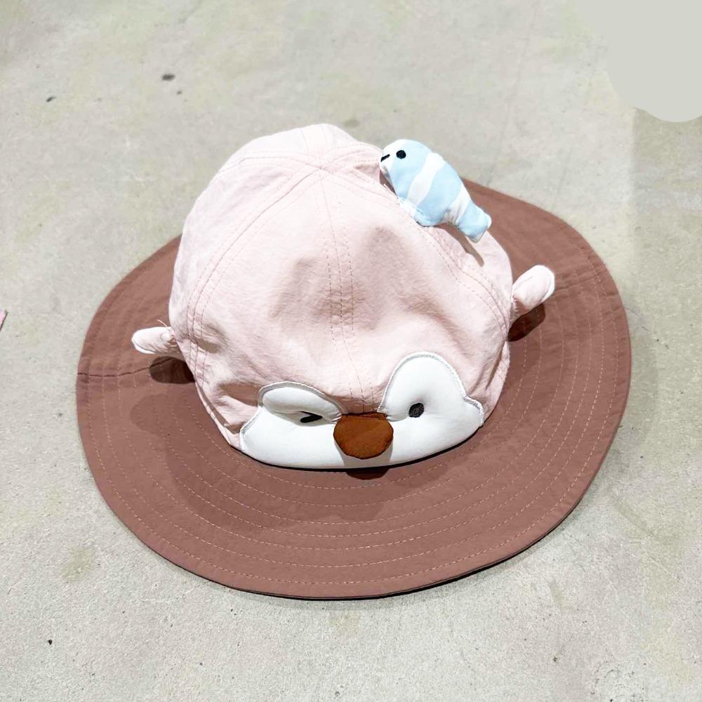Big Brim Kids Penguin Sunscreen Hat Little Fish Children Beach Cap Children's Sun Hat Summer