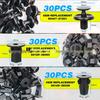 180PCS Snap Fasteners Set for Toyota Corolla/Camry Engine Undercover & Door Trim Retainers