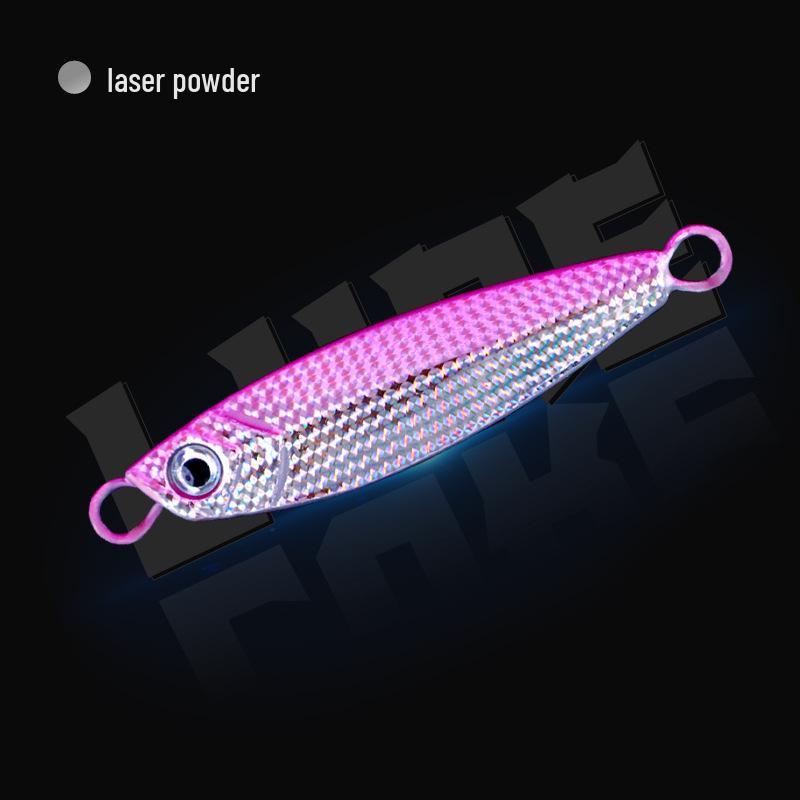 Yan Luya Long Cast Metal Jig for Freshwater & Saltwater Fishing - Sinking Lure with Blood Groove Hook for Bass, Walleye, & Mackerel