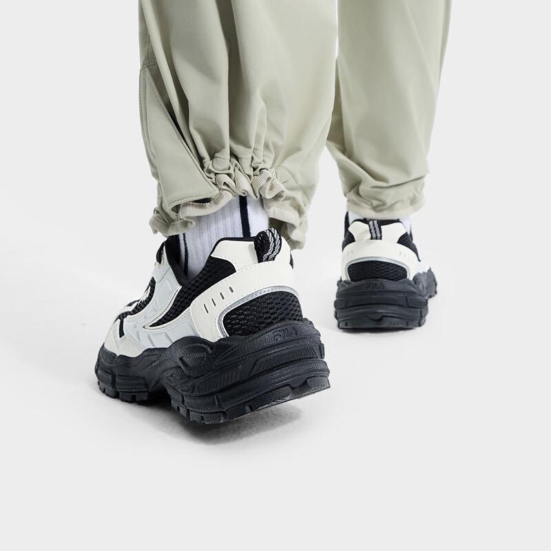 FILA BLADE Silver Tooth Retro Running Shoes US 6 черный/небеленый белый