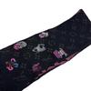 LOUIS VUITTON M71578 Escalp Logo Mania wool Super Station Scarf black wool Women Used