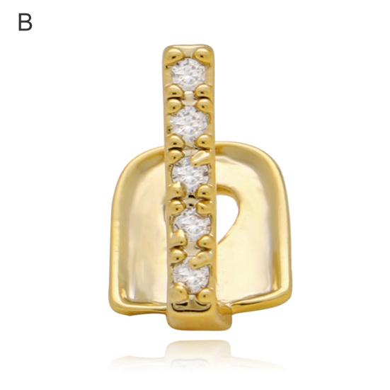 Teeth Braces Heart Shape Cubic Zirconia Men Women Hip Hop Vertical Stick Braces for Halloween