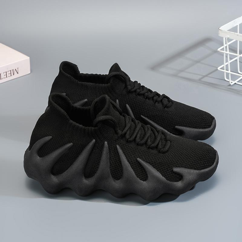Summer women's shoes new fly-woven octopus coconut shoes women's Korean version versatile socks shoes sports and leisure dad trendy shoes
