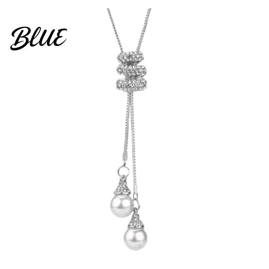 Extended Chain Necklace Adjustable Long Pendant with Extender Minimalist Alloy
