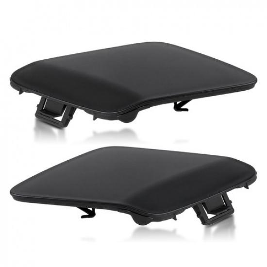 For 2016-2017 Toyota Prius 1.8L Front Left & Right Primed Bumper Tow Hook Cover