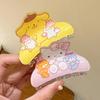 Sanrio Akrylové sponky do vlasů Hello Kitty Cinnamoroll Kuromi Sponka do vlasů Žraločí sponka Doplňky do vlasů Dárky k narozeninám pro dívky