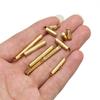 20pcs Stainless Steel Crimp End Caps Slider Clasp Buckles Tubes Connectors Findings for DIY Bracelet Jewelry Making Accessories