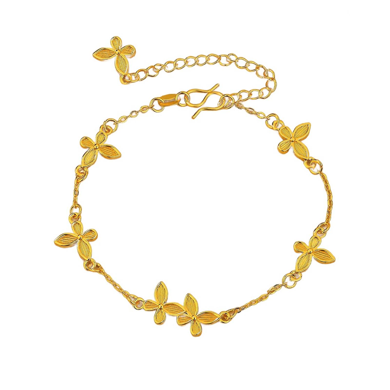 Elegant Butterfly Charm Bracelet for Women Girls Gift Stainless Steel Jewelry Accessories