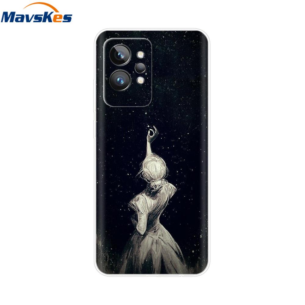 Phone Case For Realme GT2 Pro 5G Case RealmeGT 2 Pro Silicone TPU Soft Cover For Oppo Realme GT2 GT 2 Pro Shockproof Shell Funda