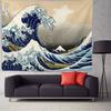 Ukiyoe Series Printing Hanging Wall Tapestry for Living Room Decoration