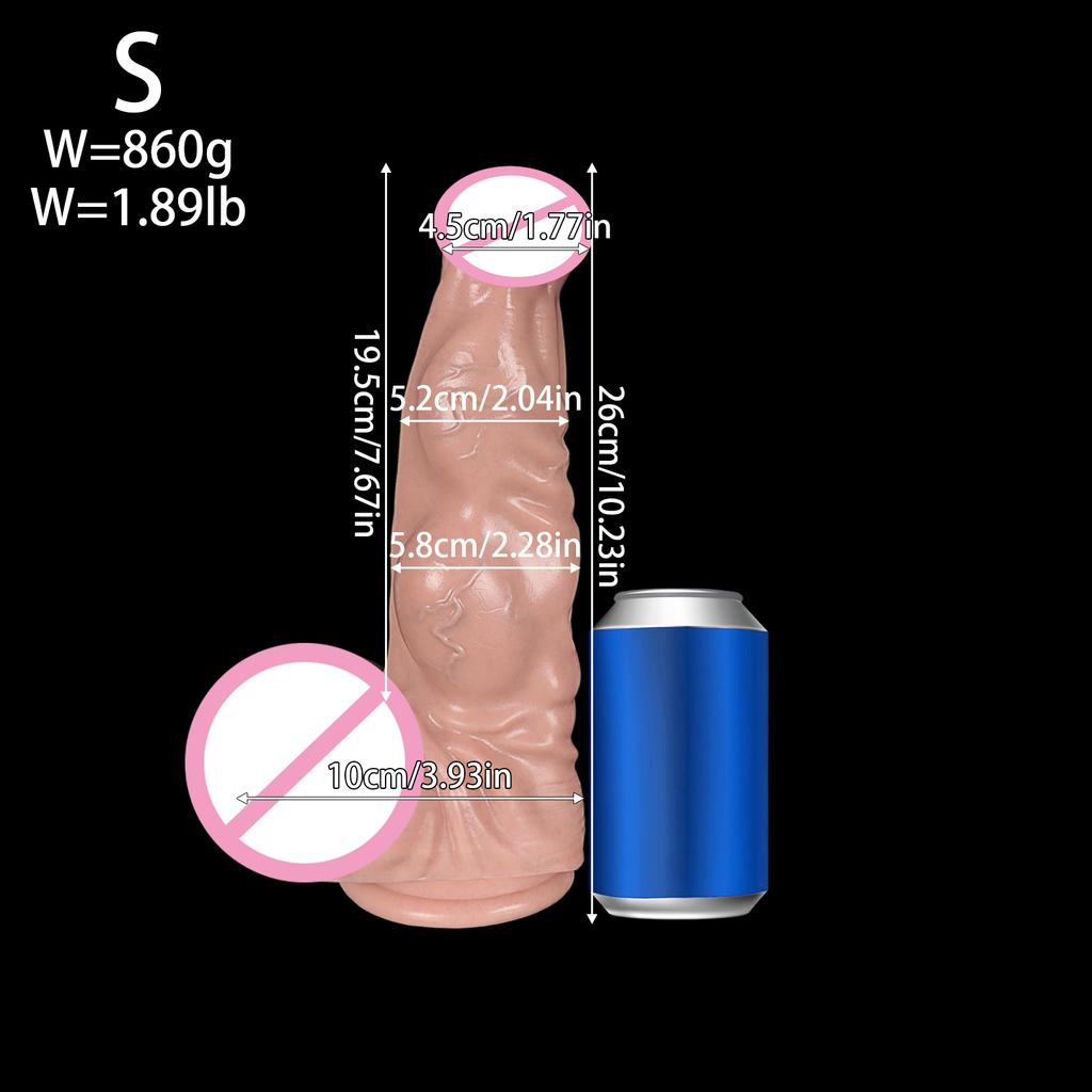 New Huge Dildo Silicone Thick Penis Big Suction Cup Cock Adult Toy Waterproof Sex Toy for Woman Vagina G Spot Clitoris Stimulation Masturbator Lesbian