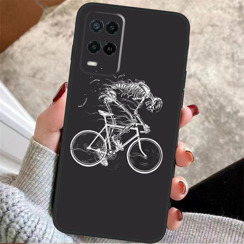 Mountain Bike Cycling Case For OPPO A72 A52 A54S A57S A17 A77 A74 A94 A5 A9 A53 A15 A16 A76 A96 A18 A58 A78 A98
