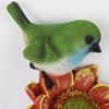 Solar LED Flower Bird Lights for Outdoor Courtyard, Balcony, Garden, and Camping with Sensor Activation.