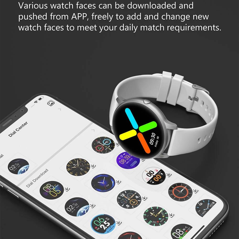 Buy [Global Version] XIAOMI IMILAB KW66 Smart Watch 3D HD Curved Screen  Heart Rate Monitor 30 Days Standby Customized Watch Face IP68 at affordable  prices — free shipping, real reviews with photos — Joom