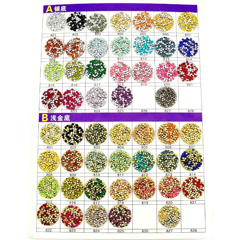 Drill Sticker Resin Drill Belt Diy Jewelry Adhesive Flash Drill Sticker Drill Clothing Accessories Decorative Strip Hot Drill Self-Adhesive Strip