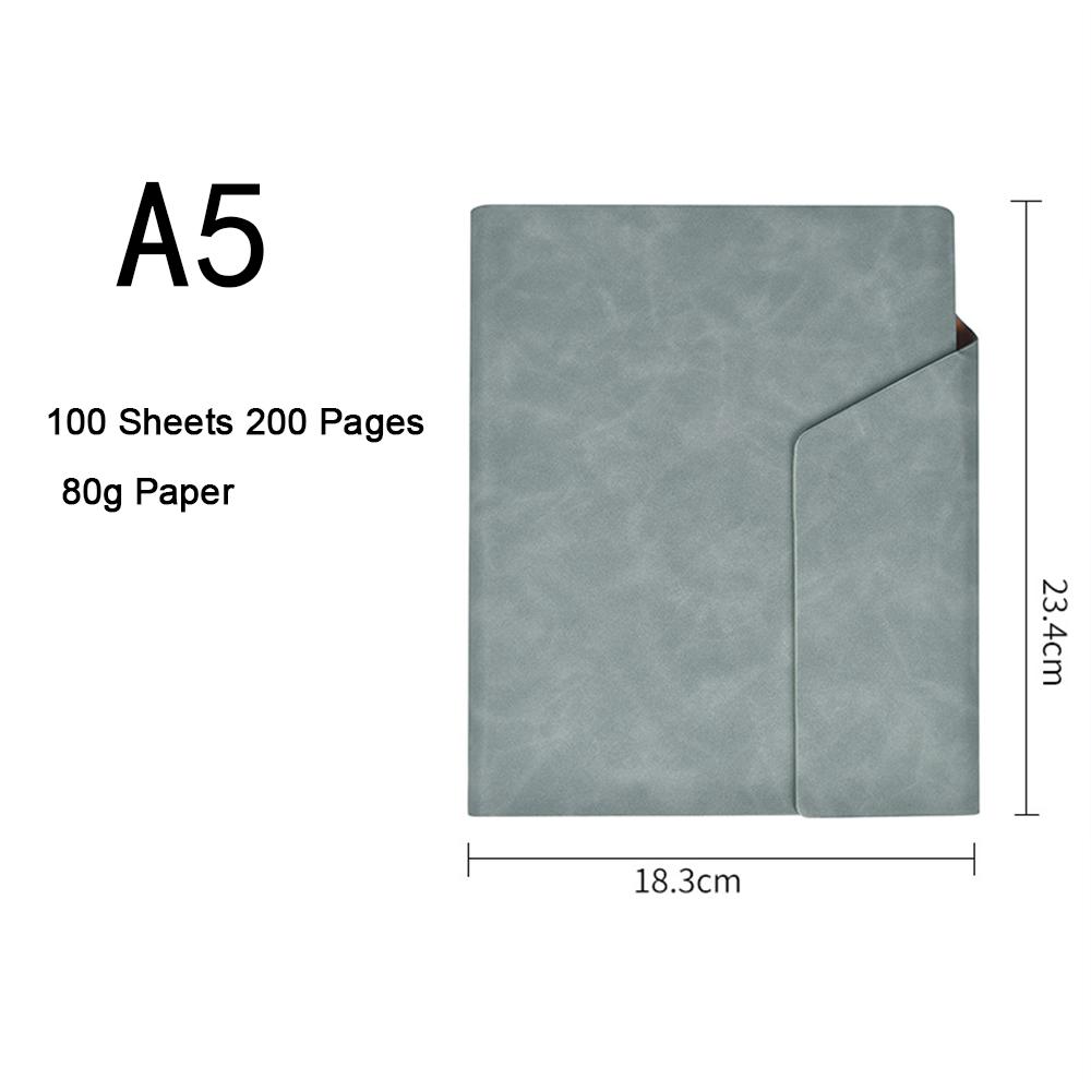(Logo kann eingraviert werden) A5 Leder Studentennotizbuch mit Schnalle, verdicktes Tagebuch, Business Loseblattblock, Reisetagebuch, austauschbare Innenseiten