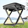 Opvouwbare Kruk met Draagtas Draagbaar Lichtgewicht Robuust Waterdicht Buiten Kamperen Backpacken Strand Picknick Vissen Opvouwbare Stoel Zitting