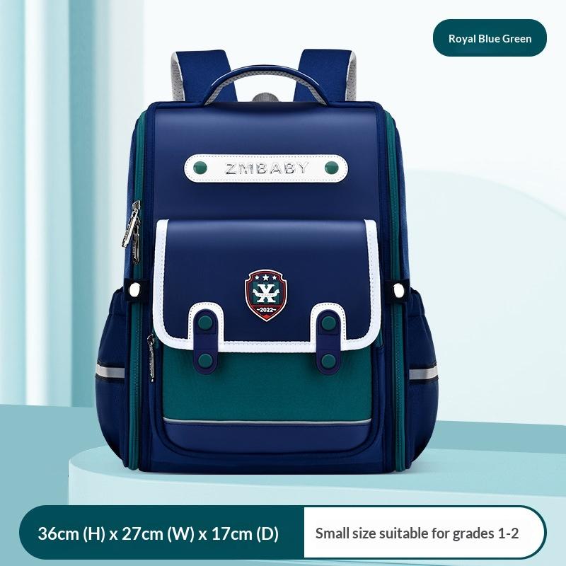 British Style Backpacks for Elementary School Students in Grades 1-3, Lightweight Backpacks for Boys and Girls.