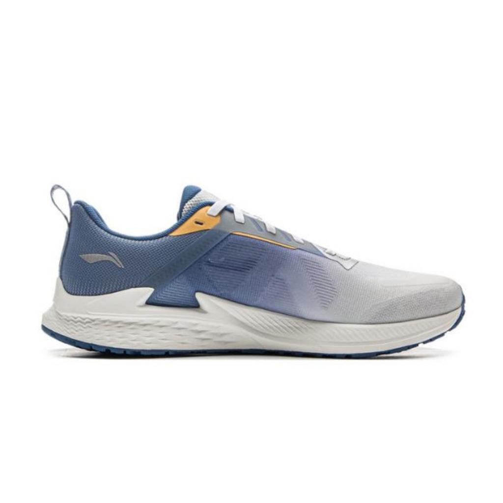 Li Ning Wind Wing Simple Versatile Non-Slip Wear-Resistant Low-Top Casual Running Shoes Men Sneaker White Blue ARBV003-7