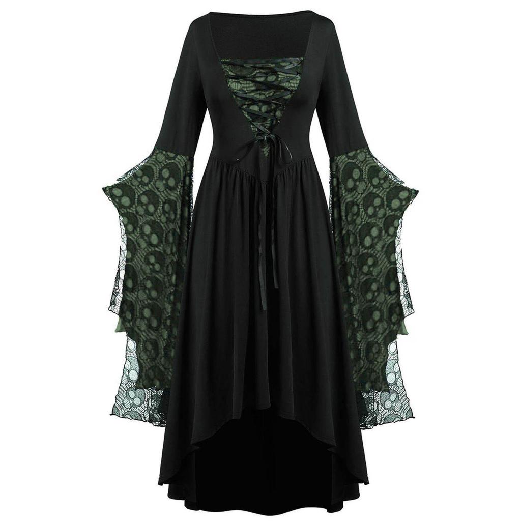 Top-Selling Halloween Women's Skull Strappy Dress In New Colors