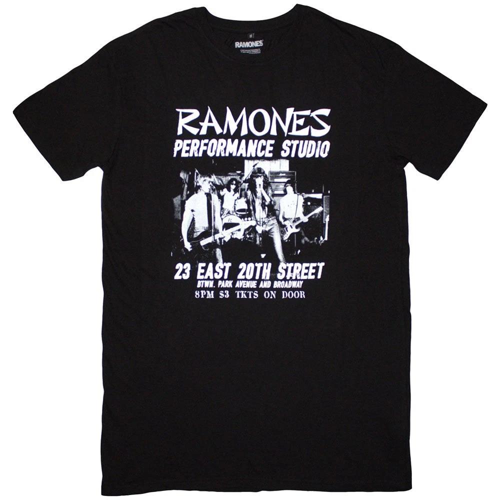 Ramones Ladies T-Shirt Dress: East Village (Black) OFFICIAL NEW