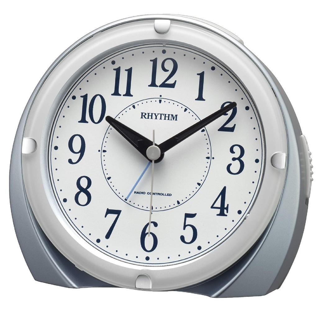 RHYTHM Funkwecker, elektronischer Tonalarm mit Licht, 4RL439SR04 (Nur Funktion)