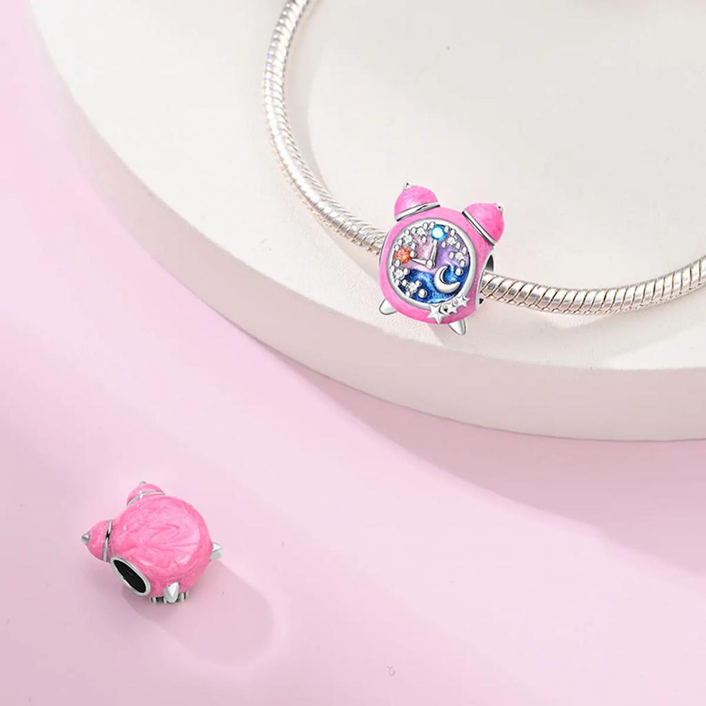 Copper Pink Dream Bells And Adventure Backpack Beads For Women'S Original Bracelet Diy Exquisite Jewelry Making