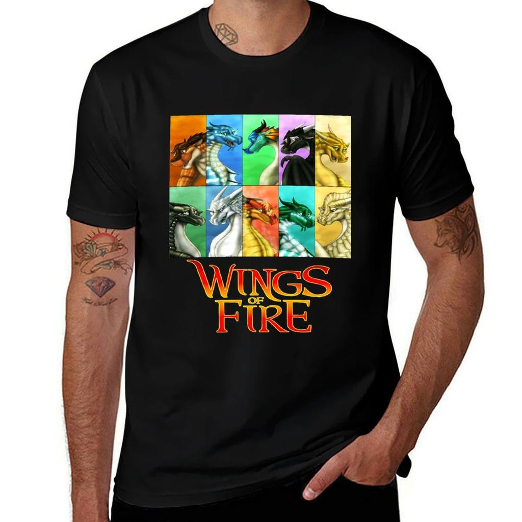 Wings Of Fire All Together TShirt Fitness Quick Dry Short Sleeve Top TShirt