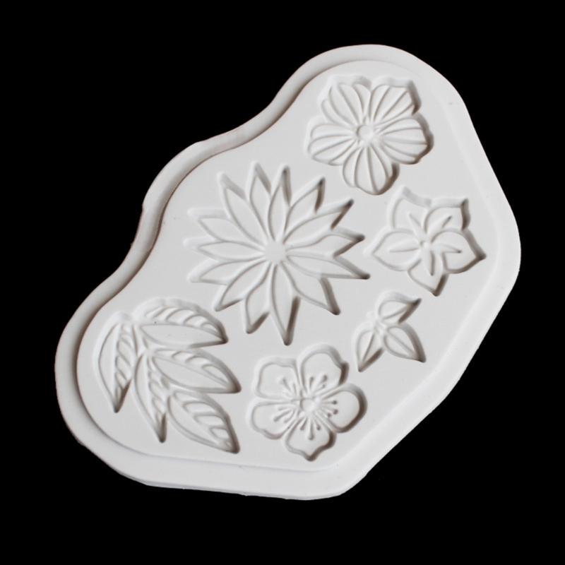 Bloem Siliconen Mal Bloemblad Bloemen Hars Epoxy Mal Chocolade Bakgereedschap DIY