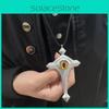 Identity Alva V Lorenz Eye Pendant Necklace With Alloy Geometric For Daily