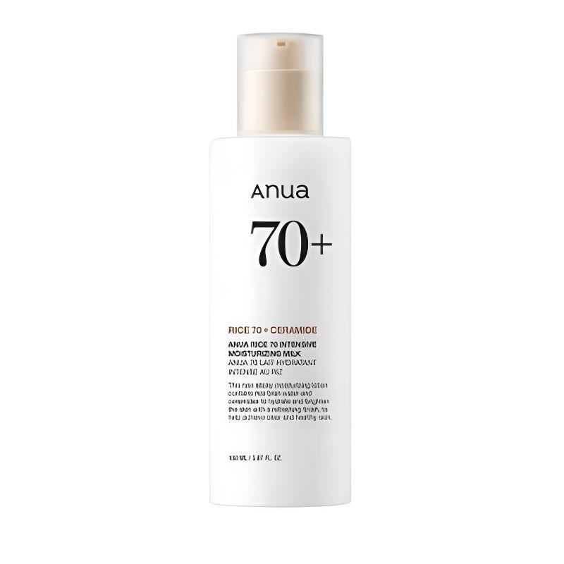 ANUA Rice 70 Intensive Moisturizing Milk Lotion 150ml Hydrating Nourishing Emulsion
