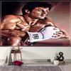 1pc The Champion of Boxing Rock-y Tapestry, Living Room, Bedroom, Office, Party Decor, Ideal Festive Gift