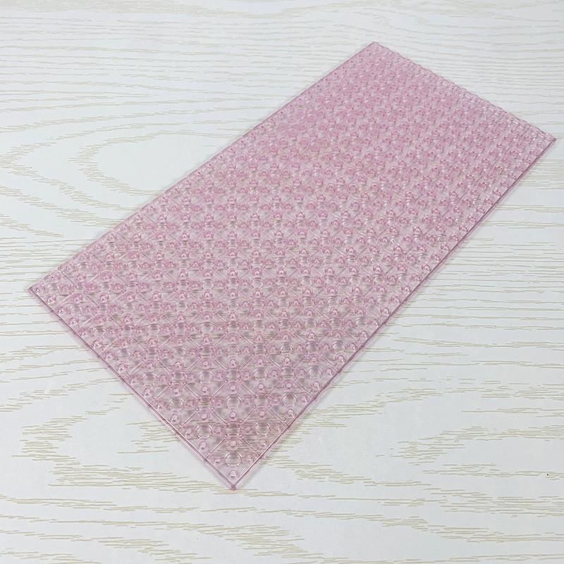 Non-Toxic 16X32 Dots Double-Sided Base Plate High Transparent Baseplate For Figures Building Blocks Toys City Plates Construction Blocks