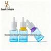 20ml Transparent Glass Serum Bottle with Multi-color Cap and Dropper
