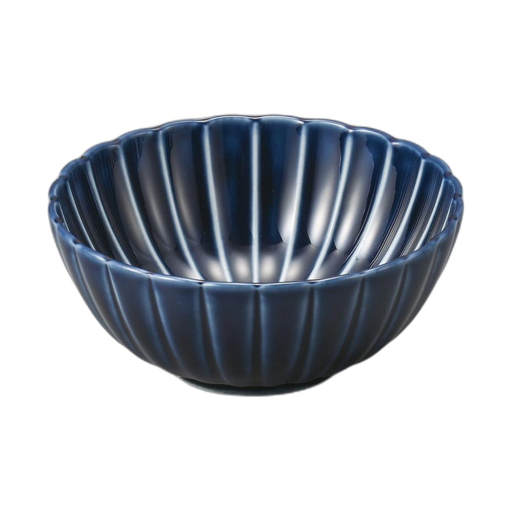 

Gyaman Eggplant Navy BLUE Round Small Bowl Small Bowl [12.3×5.3cm]